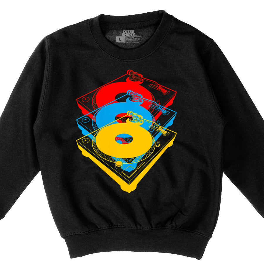 COLOR TURNTABLE - CREWNECK