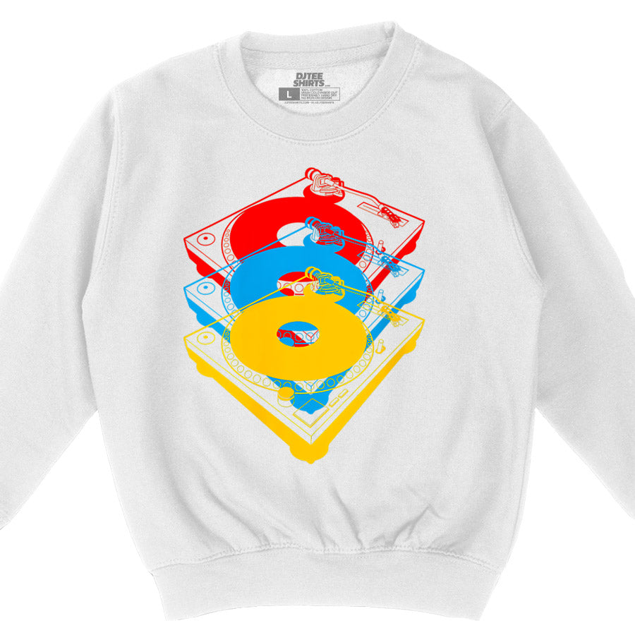 COLOR TURNTABLE - CREWNECK